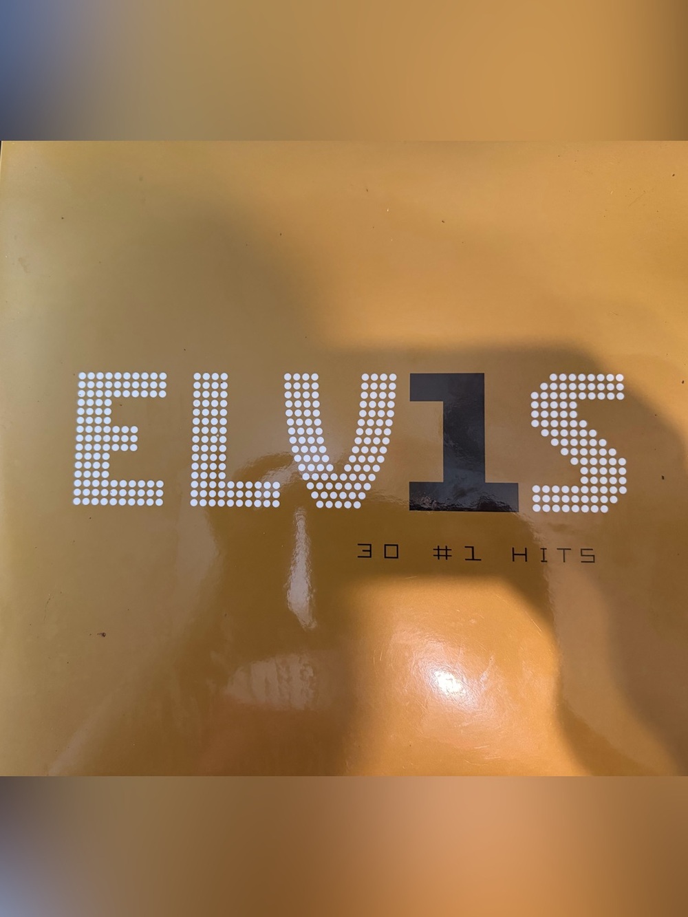 adidas ELVIS 30 #1 Hits Vinyl Record - Gold & White